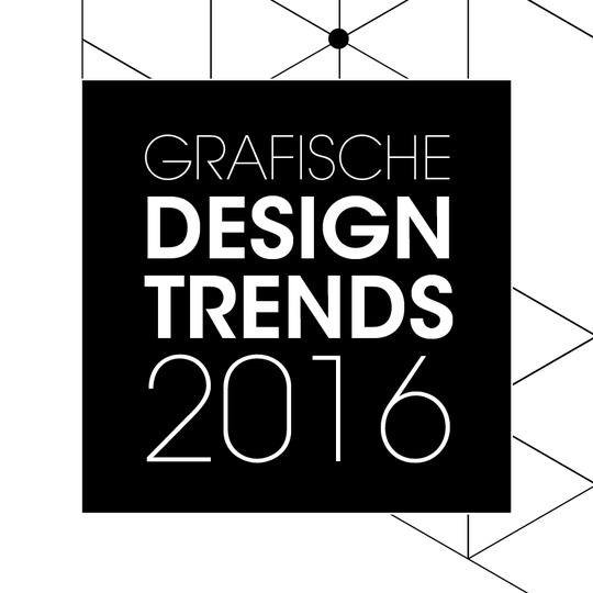 Grafische design trends voor 2016